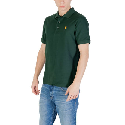 Lyle & Scott Green Cotton Polo Shirt