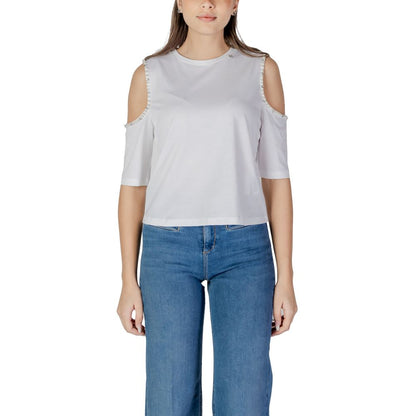 Liu Jo White Cotton Tops & T-Shirt