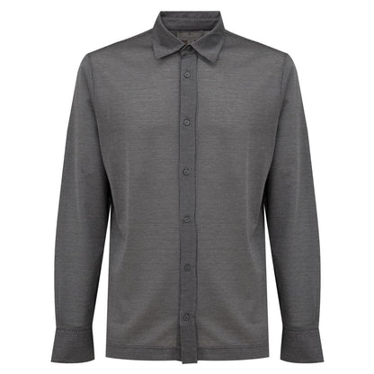 Canali Gray Cotton Clothing