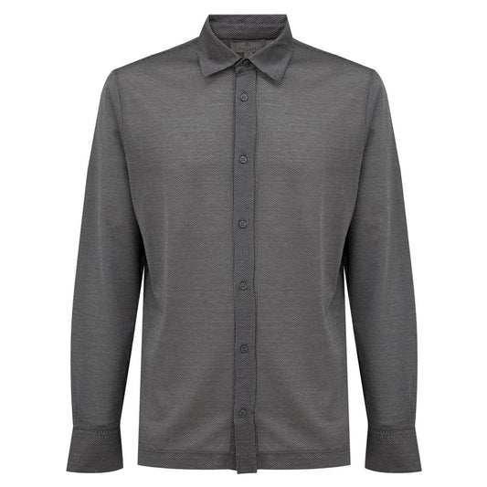 Canali Gray Cotton Clothing