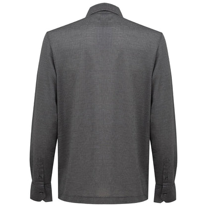 Canali Gray Cotton Clothing