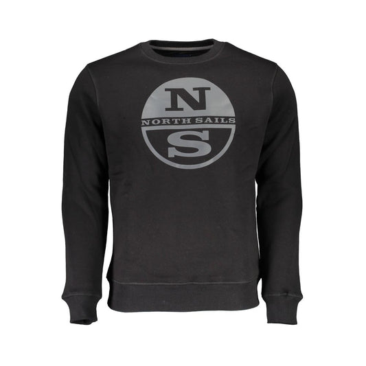 North Sails Black Cotton Men's Sweater
