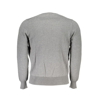 North Sails Gray Cashmere Men Sweater