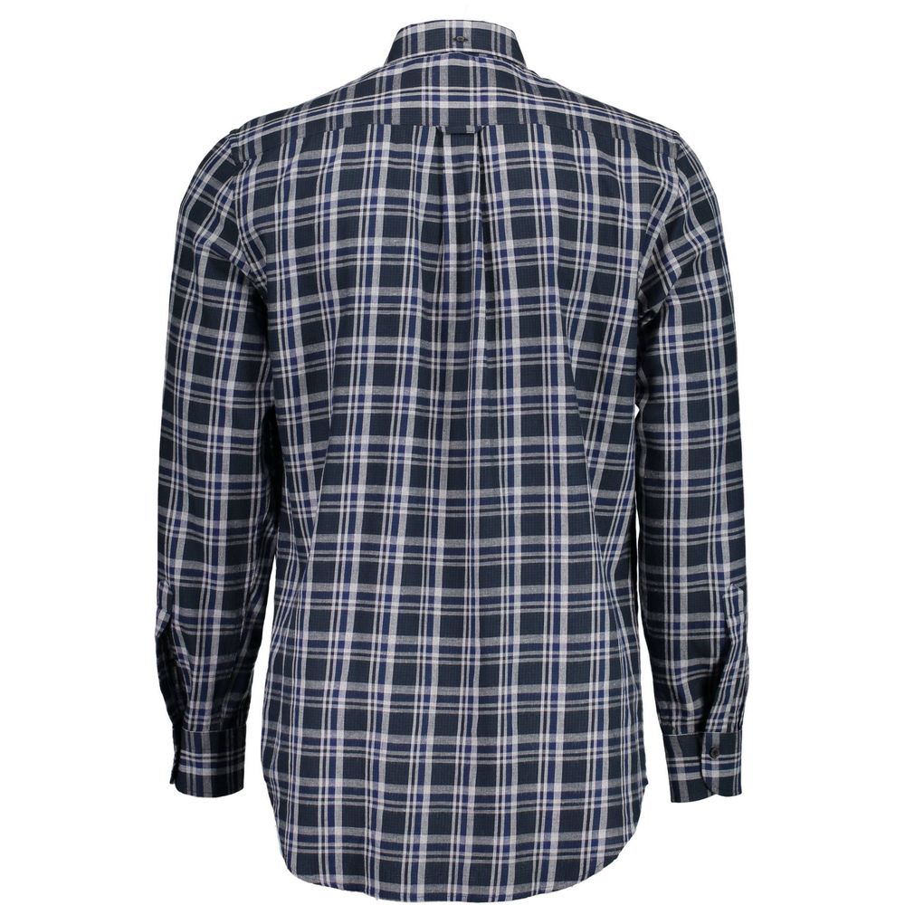 Gant Blue Cotton Men Shirt