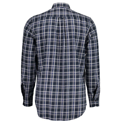Gant Blue Cotton Men Shirt