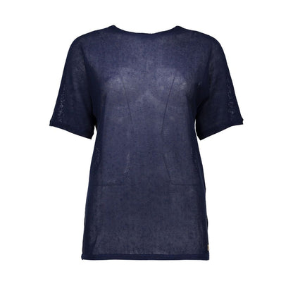 Gant Blue Linen Women Shirt