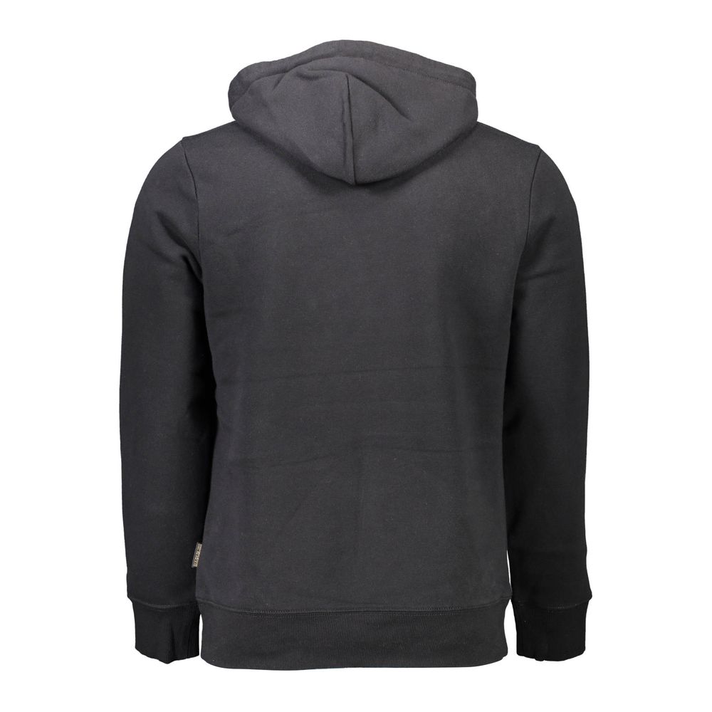 Napapijri Black Cotton Men Sweater