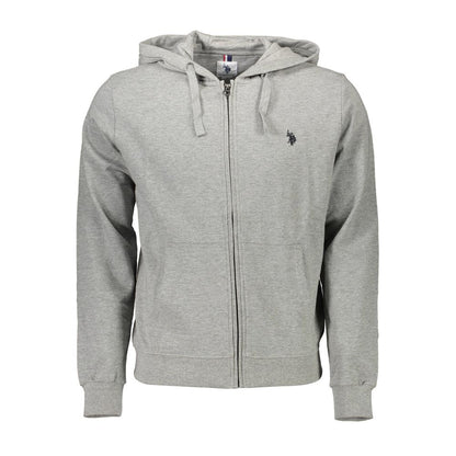 U.S. POLO ASSN. Gray Cotton Men Sweater