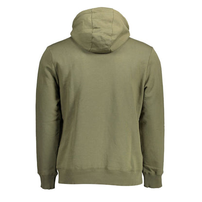 Napapijri Green Cotton Men Sweater