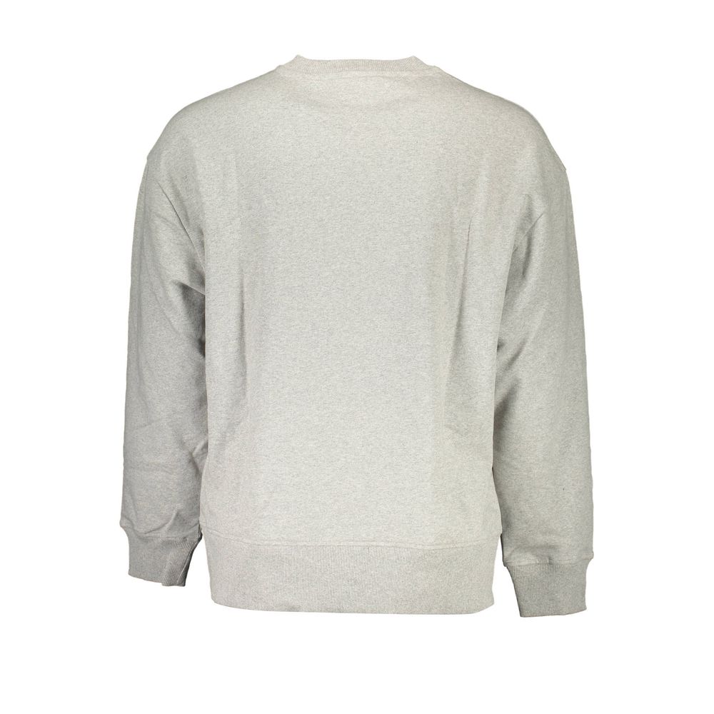 Tommy Hilfiger Gray Cotton Men Sweater