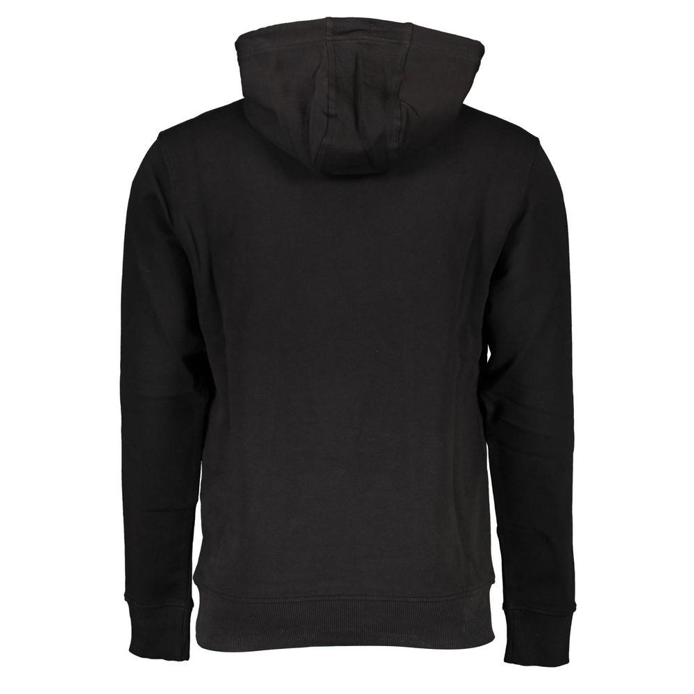 Tommy Hilfiger Black Cotton Men Sweater