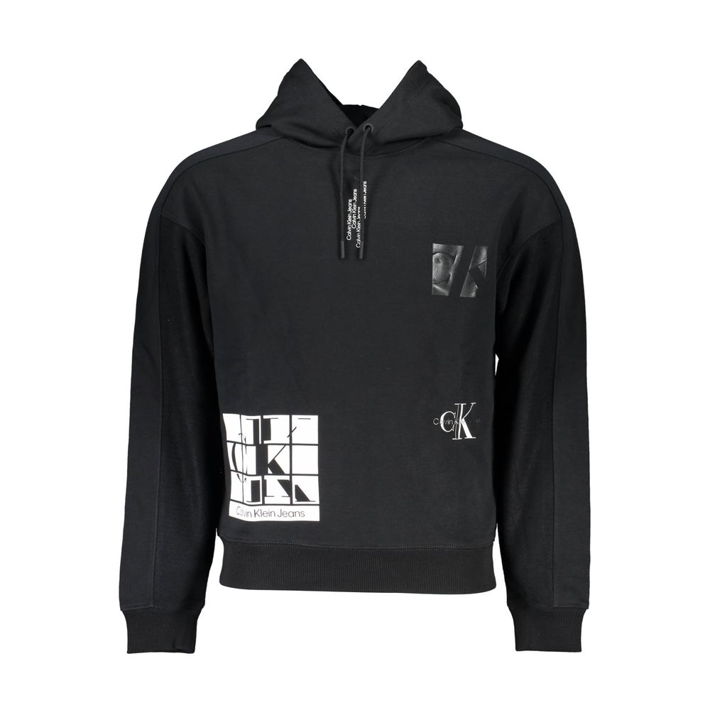 Calvin Klein Black Cotton Men Sweater