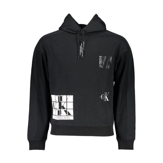 Calvin Klein Black Cotton Men Sweater