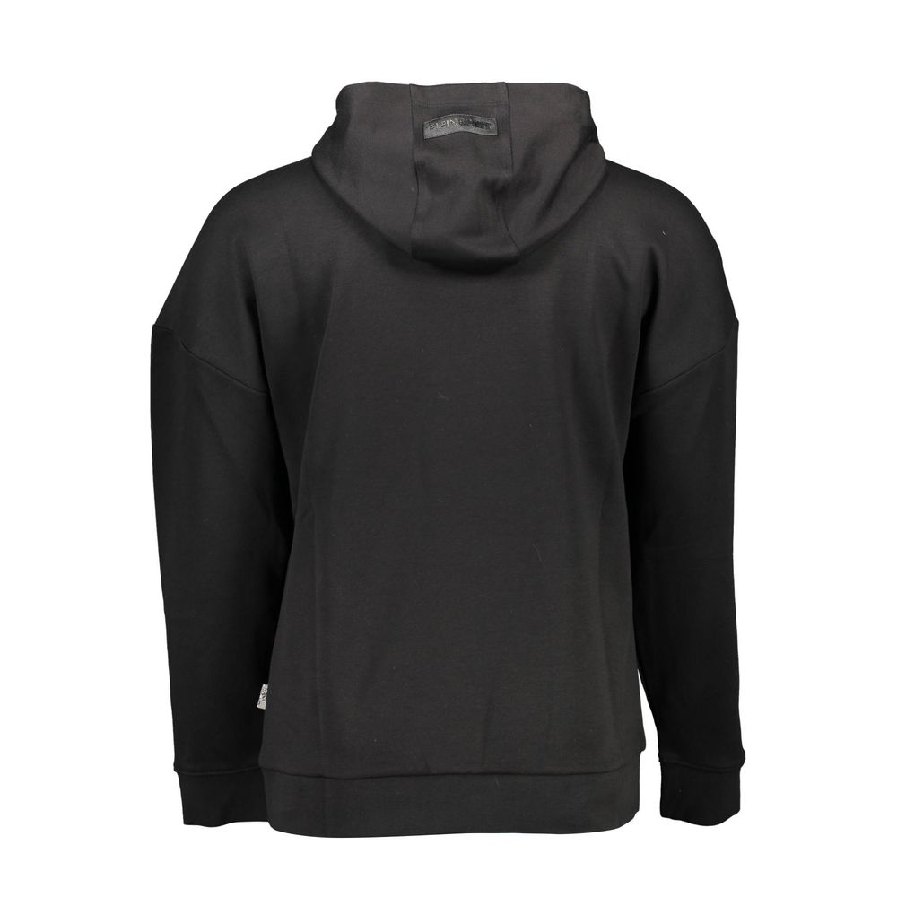 Plein Sport Black Cotton Sweater