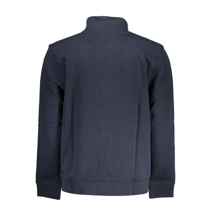 Hugo Boss Blue Cotton Sweater