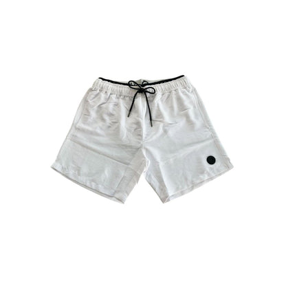 Trussardi Beachwear White Polyester Men's Swim Short