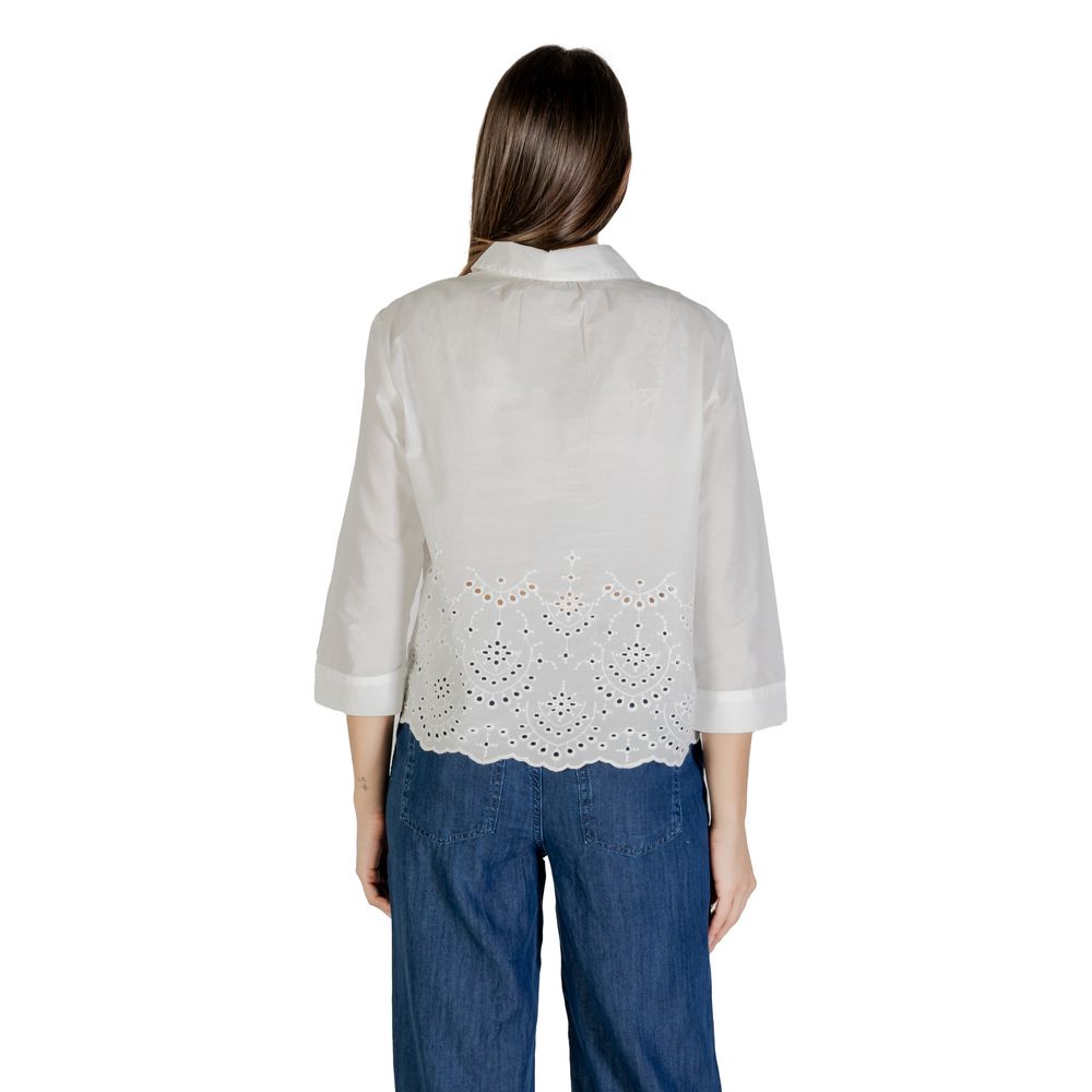 Street One White Cotton Shirt