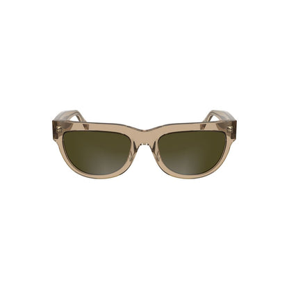 Calvin Klein Brown Haircalf Women Sunglasses