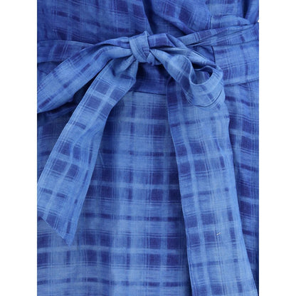 Sara Roka Check chemisier Dress