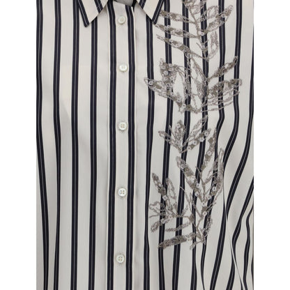 Brunello Cucinelli Striped Shirt