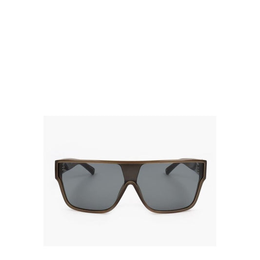 Linda Farrow PHILLIP LIM Shield Sunglasses with See Through Frame