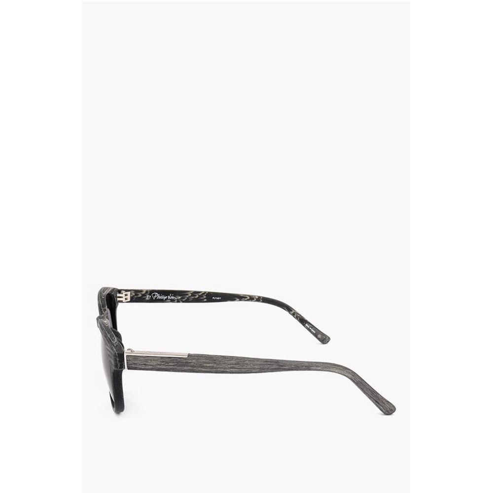 Linda Farrow PHILLIP LIM Wayfarer Sunglasses with Marble Effect Frame