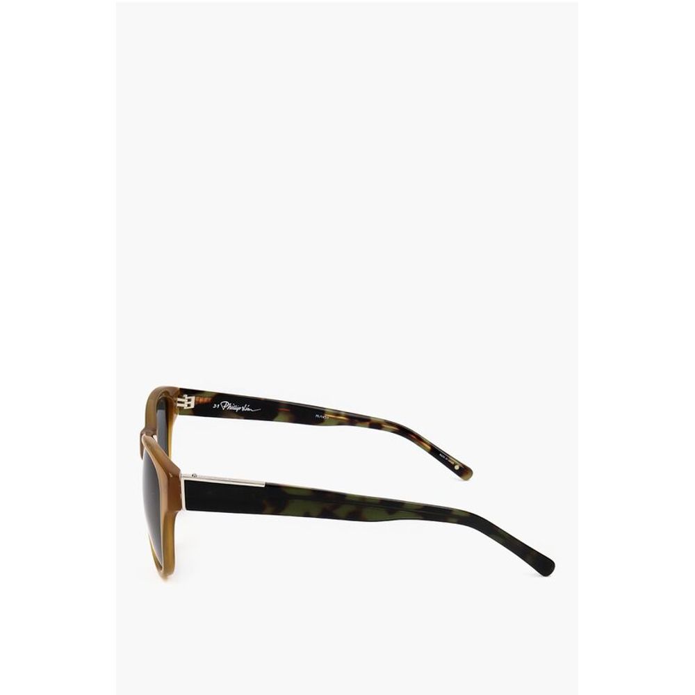 Linda Farrow PHILLIP LIM Tortoiseshell Detailed Wayfarer Sunglasses