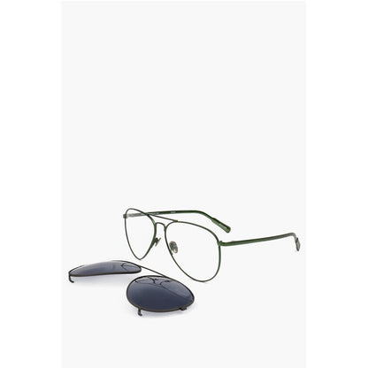 Linda Farrow KRIS VAN ASSCHE Aviator Sunglasses with Removable Mask