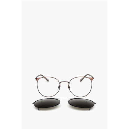 Linda Farrow KRIS VAN ASSCHE Wayfarer Sunglasses with Removable Mask
