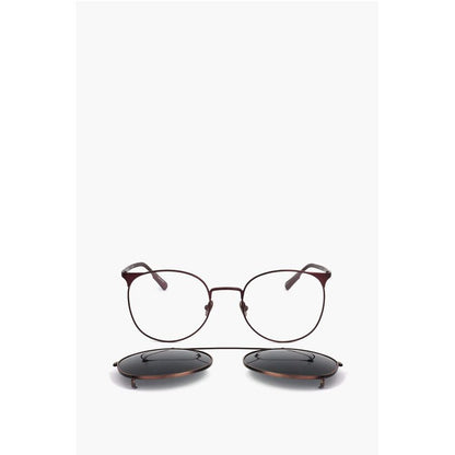Linda Farrow KRIS VAN ASSCHE Wayfarer Sunglasses with Removable Mask