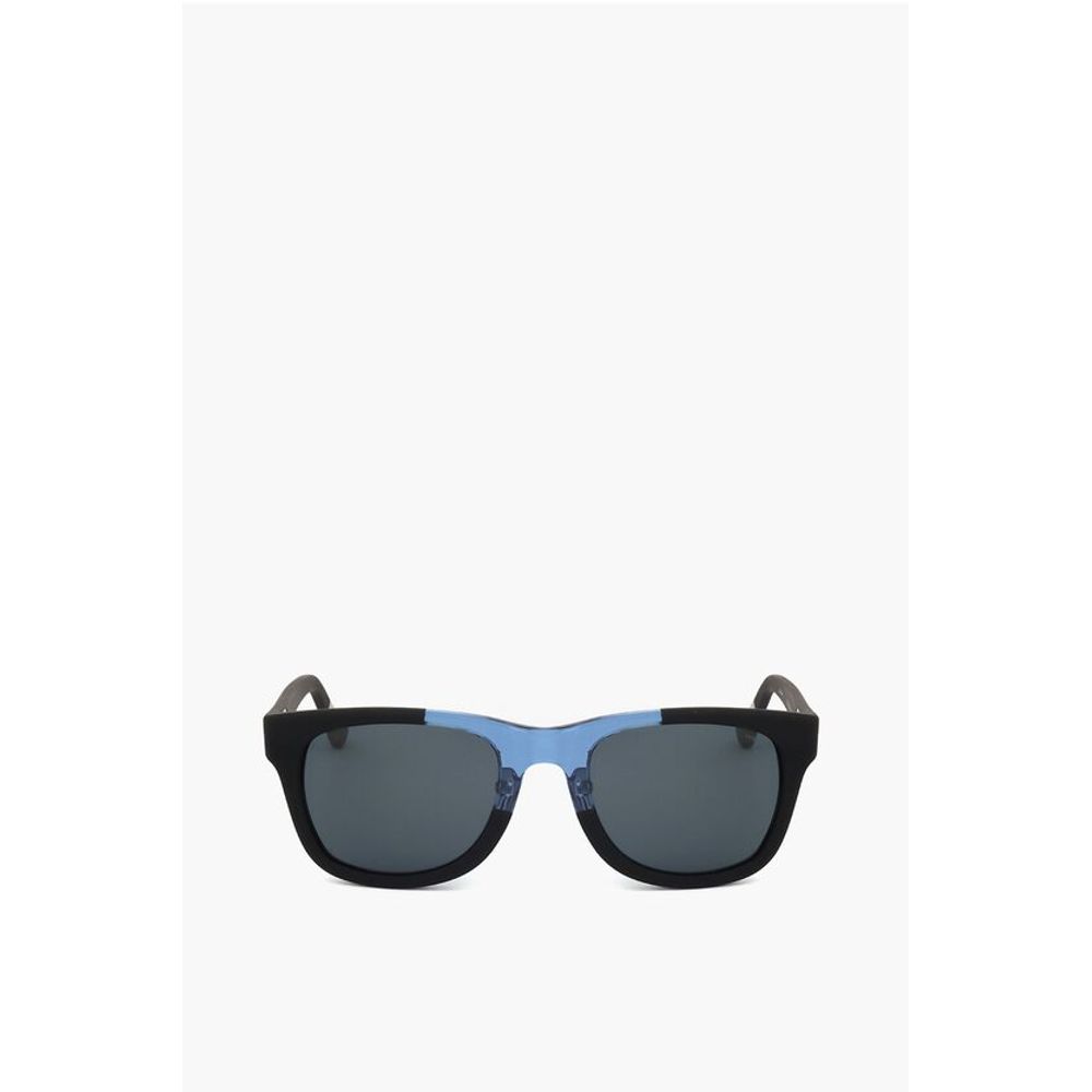 Linda Farrow KRIS VAN ASSCHE Wayfarer Sunglasses with Two-tone Frame