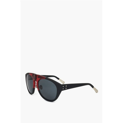 Linda Farrow KRIS VAN ASSCHE Aviator Sunglasses with Two-tone Frame
