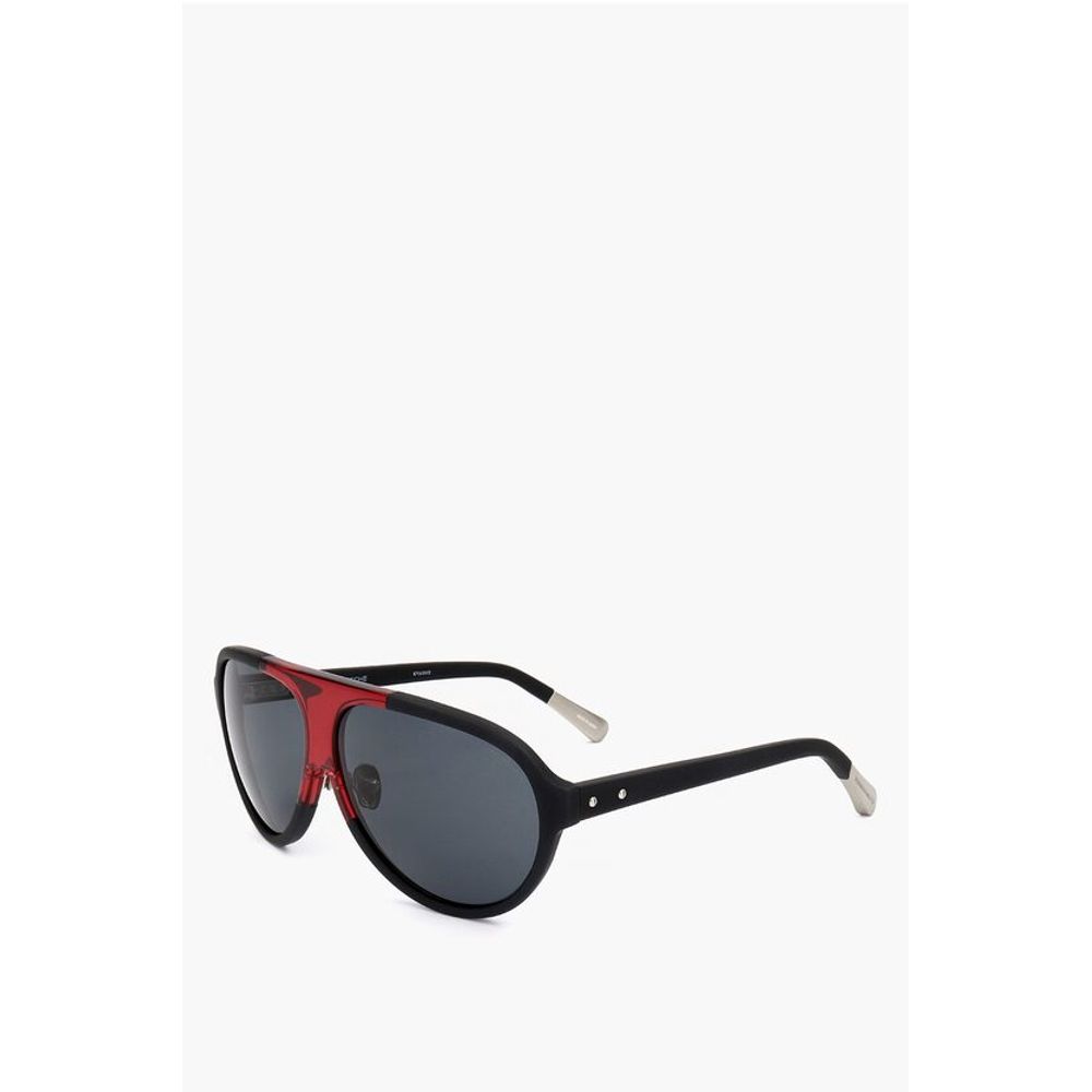Linda Farrow KRIS VAN ASSCHE Aviator Sunglasses with Two-tone Frame
