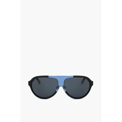 Linda Farrow KRIS VAN ASSCHE Aviator Sunglasses with Two-tone Frame