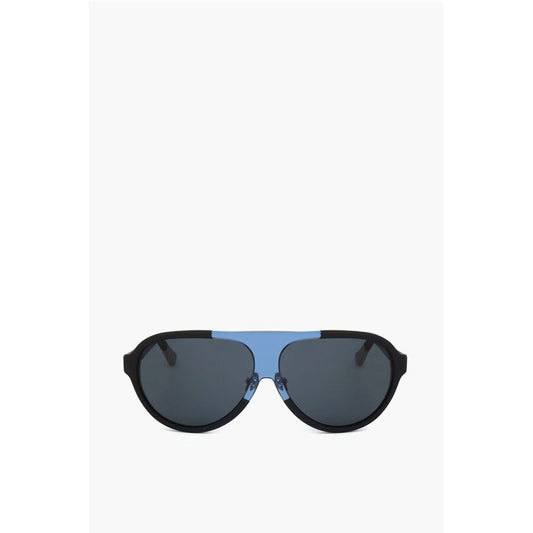 Linda Farrow KRIS VAN ASSCHE Aviator Sunglasses with Two-tone Frame