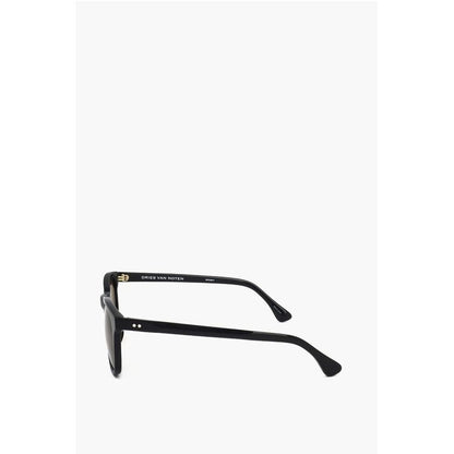 Linda Farrow DRIES VAN NOTEN Wayfarer Sunglasses with Monochrome Lenses