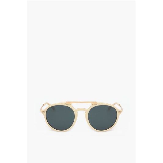 Linda Farrow DRIES VAN NOTEN Aviator Sunglasses with Metal Detail
