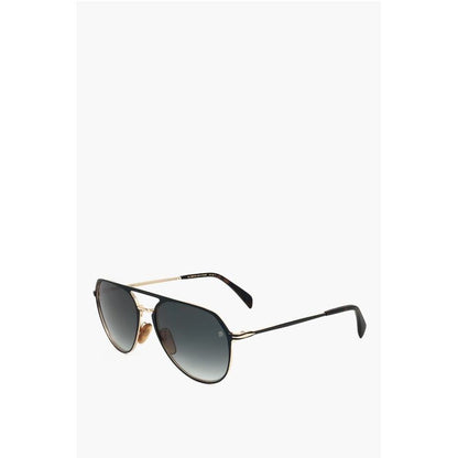 David Beckham Aviator Sunglasses with Metal Frame