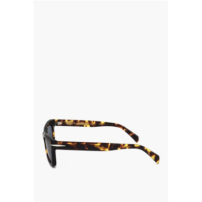 David Beckham Tortoiseshell Sunglasses with Rectangular Design