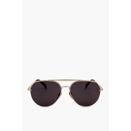 David Beckham Aviator Sunglasses with Metal Frame