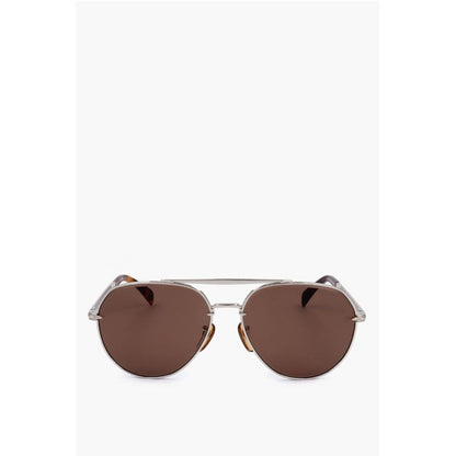 David Beckham Aviator Sunglasses with Metal Frame