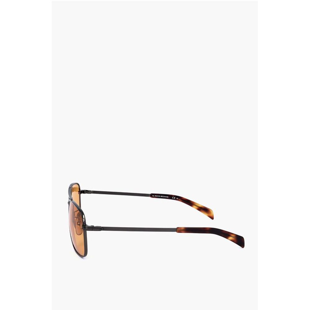 David Beckham Aviator Sunglasses with Orange Lenses