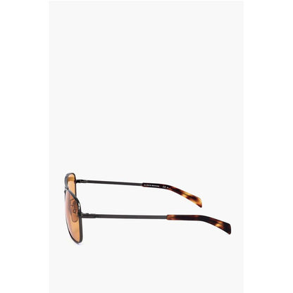 David Beckham Aviator Sunglasses with Orange Lenses