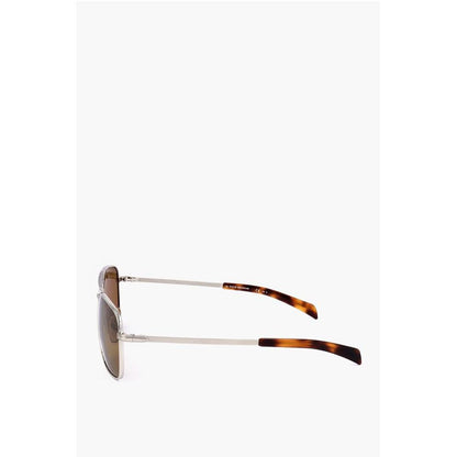 David Beckham Aviator Sunglasses with Tortoiseshell Detail