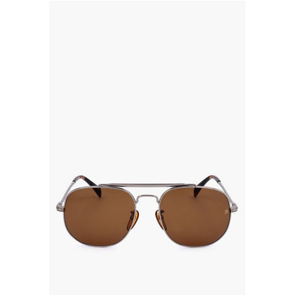 David Beckham Aviator Sunglasses with Orange Lenses