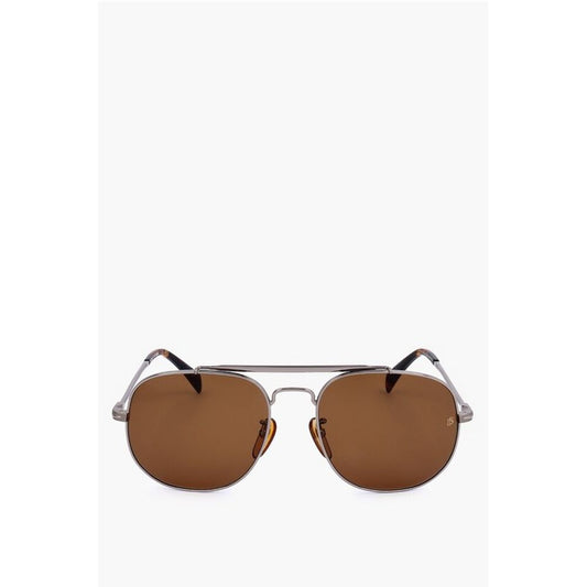 David Beckham Aviator Sunglasses with Orange Lenses