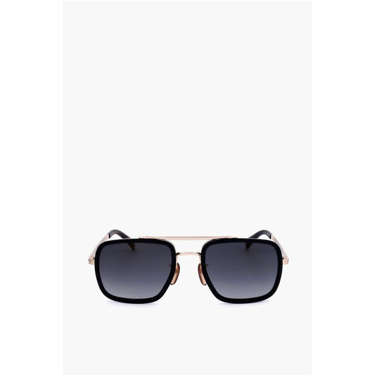 David Beckham Aviator Sunglasses with Metal and Plastic Frame