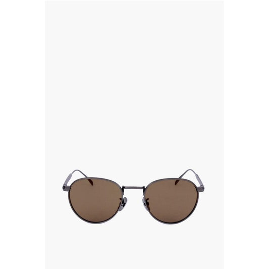 David Beckham Metal-framed Sunglasses with Orange Lenses