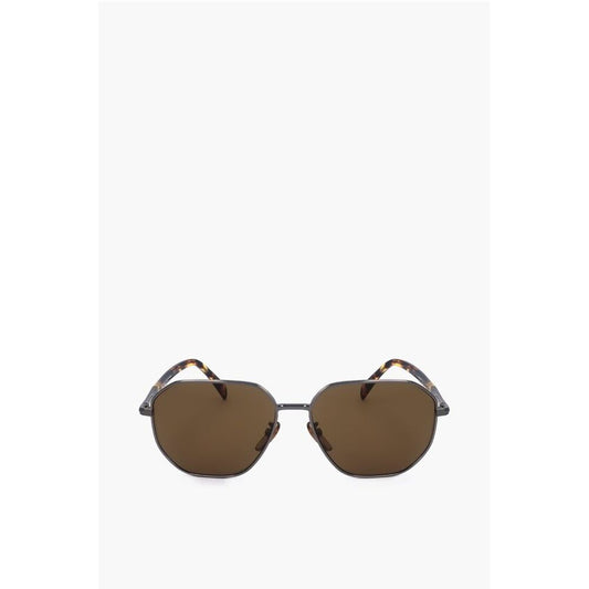 David Beckham Metal-framed Sunglasses with Tortoiseshell Rods