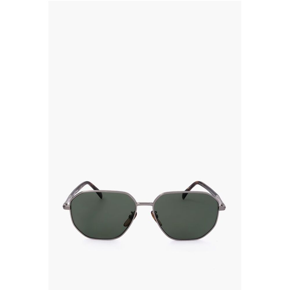 David Beckham Metal-framed Sunglasses with Tortoiseshell Rods